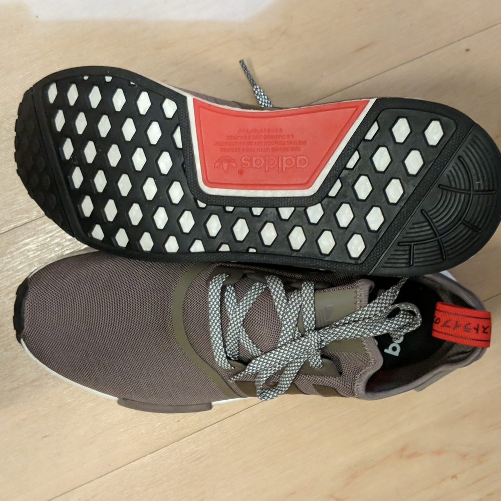 Adidas NMD_R1 size 11.5US men's gray NEW - Picture 3 of 5